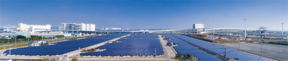Kawasaki Mega Solar Power Generation Plant